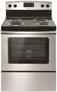 Amana 4.8 Cu. Ft. Free Standing Electric Range With Storage Drawer' Stainless Steel