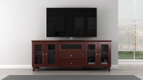 Furnitech 70 inch Shaker Console - (Dark Cherry Finish)