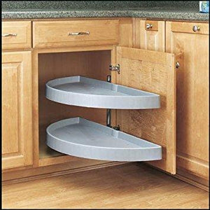 Related rev a shelf half moon 2 shelf pivot pull lazy susan