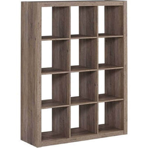 Explore better homes and gardens bookshelf square storage cabinet 4 cube organizer weathered white 4 cube rustic gray 12 cube