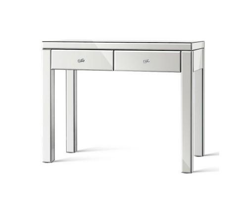 Artiss Mirrored Furniture Dressing Console Hallway Hall Table Sidebaord Drawers