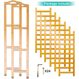 The best anko bamboo shoe rack natural bamboo thickened 6 tier mesh utility entryway shoe shelf storage organizer suitable for entryway closet living room bedroom 1 pack