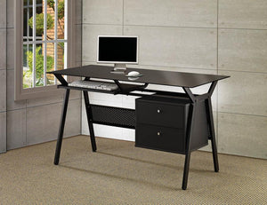 Black Office Desk