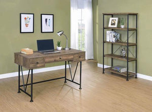 Analiese Rustic Oak Office Desk