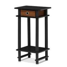 Load image into Gallery viewer, Furinno Tall End Table 17017EX/BR
