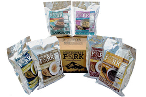 Purchase northwest fork gluten free 6 month emergency food supply kosher non gmo vegan 10 year shelf life 6 x 90 servings