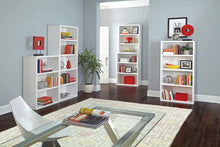 Load image into Gallery viewer, Explore closetmaid 13504 decorative 5 shelf unit white