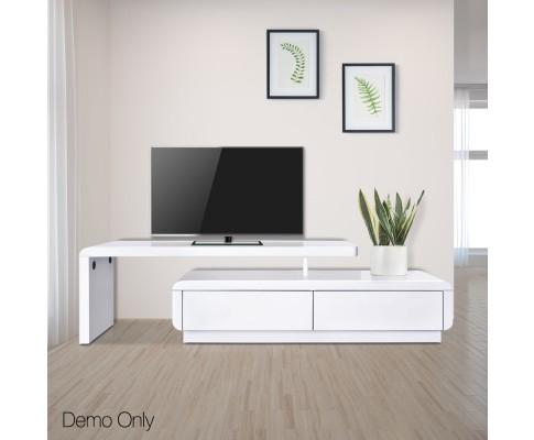 160cm High Gloss TV Unit