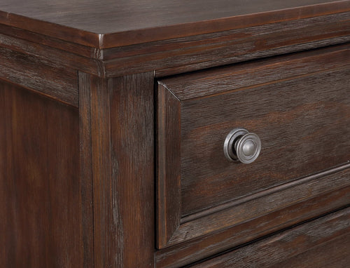 Chelsea 6-Piece Queen Storage Bedroom Package – Rustic|Ensemble de chambre à coucher Chelsea 6 pièces avec grand lit de rangement - rustique