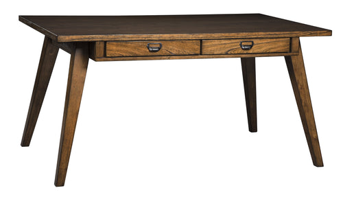 Centior Casual Two-tone Brown Color Wood Rectangular Dining Room Table