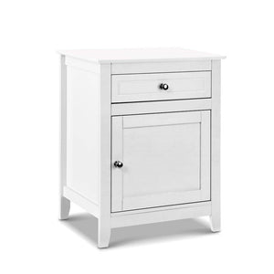 Artiss Bedside Tables Big Storage Drawers Cabinet Nightstand Lamp Chest White