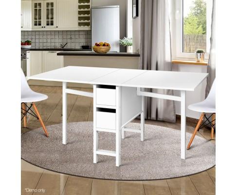 Short on space? Foldable Gateleg Dining Table