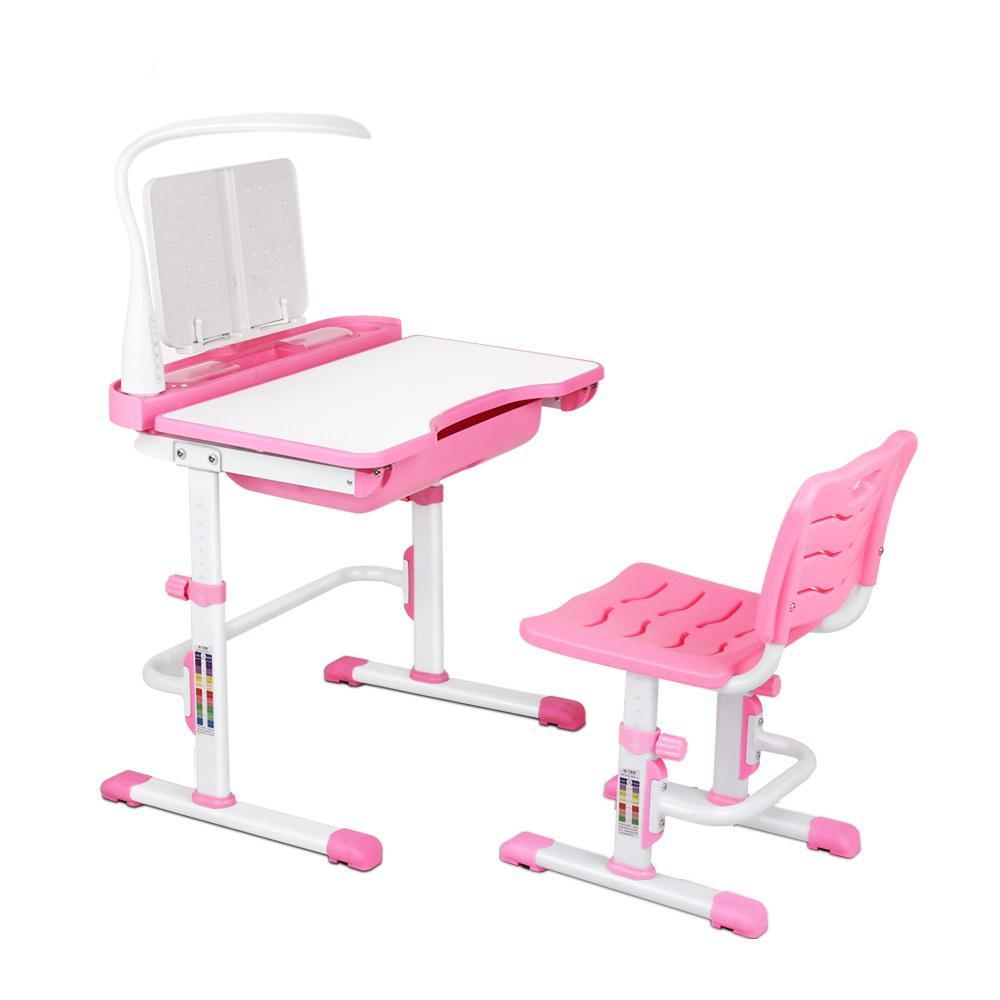 Artiss Kids Study Desk and Chair - Pink