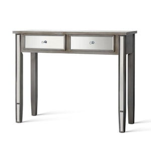 Artiss Mirrored Furniture Dressing Console Hallway Hall Table Drawers Sidebaord