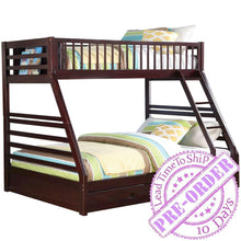 Load image into Gallery viewer, Acme Furniture Jason Twin/Full Bunk Bed - Espresso