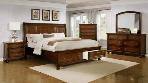 Chelsea 7-Piece King Storage Bedroom Package|Ensemble de chambre à coucher Chelsea 7 pièces avec très grand lit de rangement