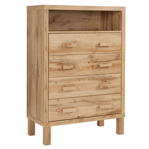Heritage Collection Chest of Drawers with Open Storage