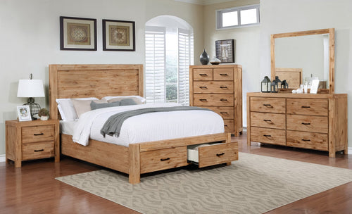 Acadia 7-Piece Queen Storage Bedroom Package|Ensemble de chambre à coucher Acadia 7 pièces avec grand lit de rangement